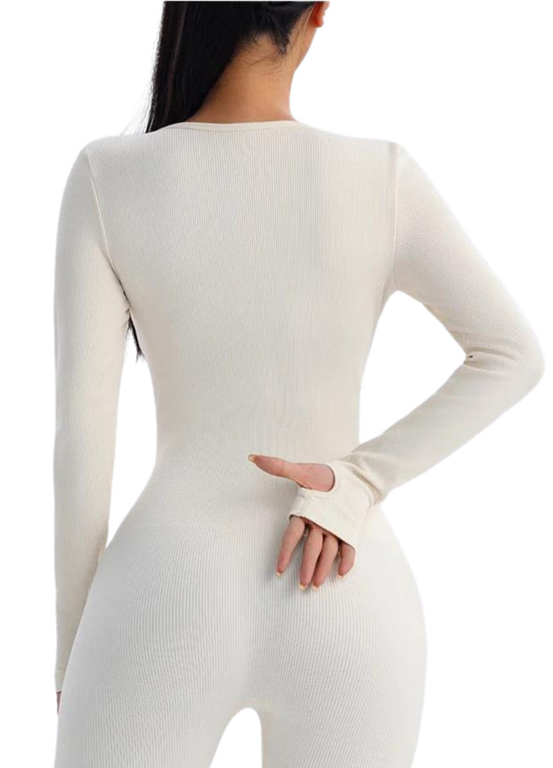 FlexContour | Fitness jumpsuit met pads