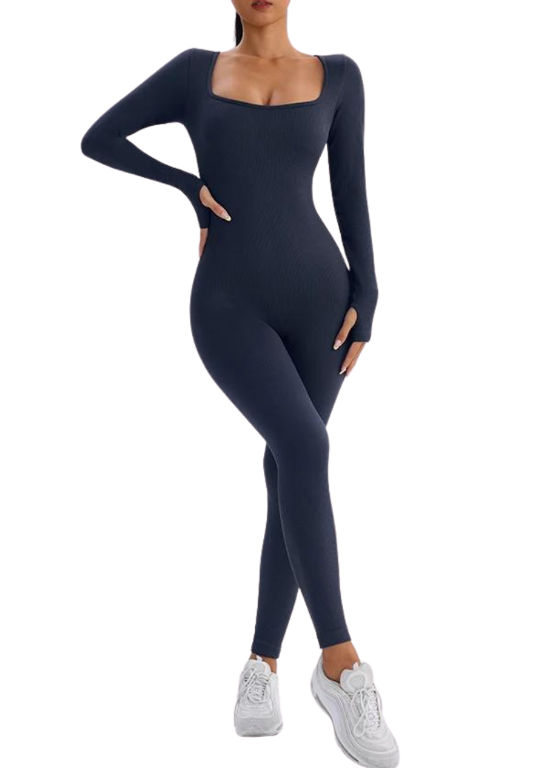 FlexContour | Fitness jumpsuit met pads