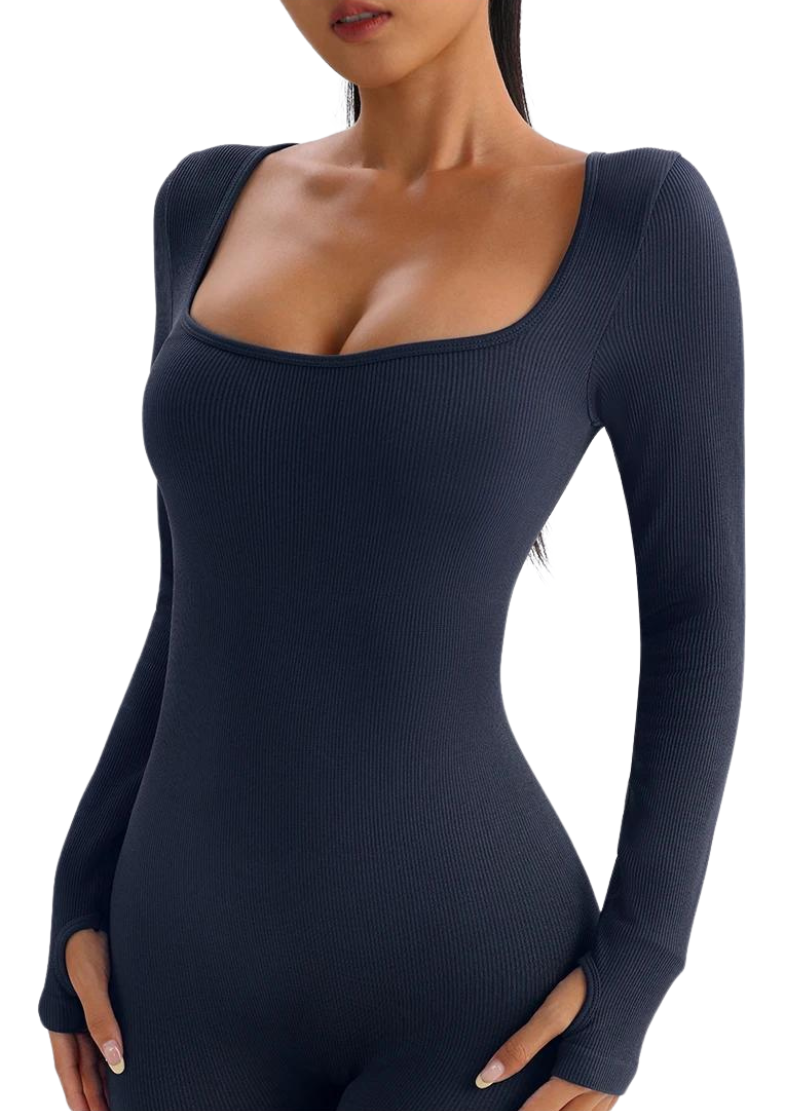 FlexContour | Fitness jumpsuit met pads