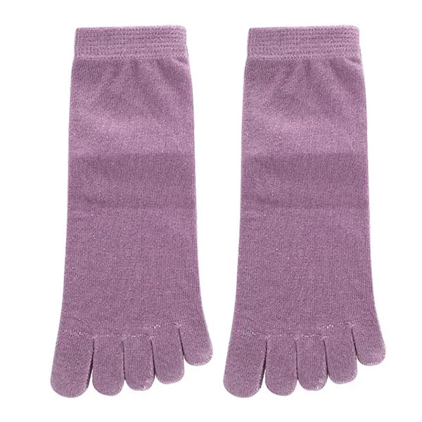 PureStep | Antislip katoenen teensokken voor de hele dag comfort en frisheid