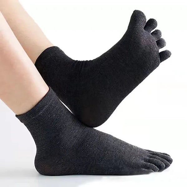 PureStep | Antislip katoenen teensokken voor de hele dag comfort en frisheid