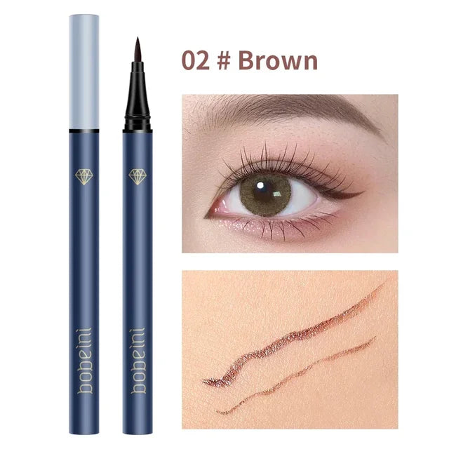 ThinEyeliner | Ultra dunne zijdeachtige matte vloeibare eyeliner