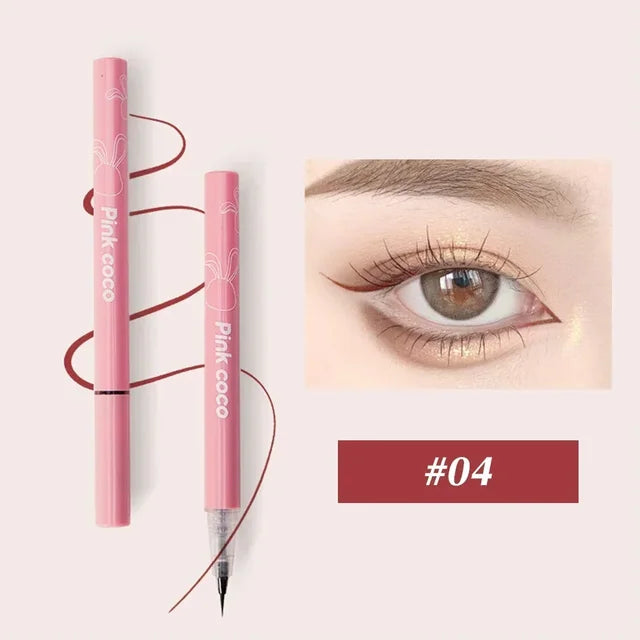 ThinEyeliner | Ultra dunne zijdeachtige matte vloeibare eyeliner