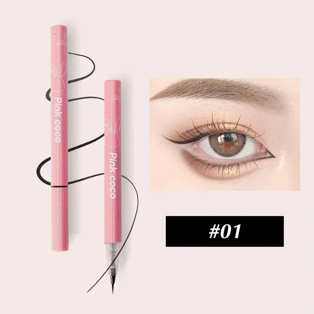 ThinEyeliner | Ultra dunne zijdeachtige matte vloeibare eyeliner
