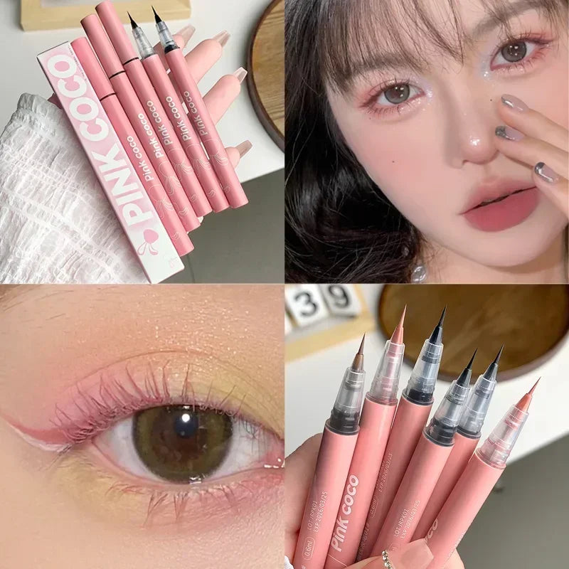 ThinEyeliner | Ultra dunne zijdeachtige matte vloeibare eyeliner