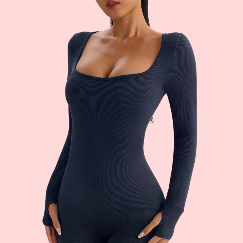 FlexContour | Fitness jumpsuit met pads
