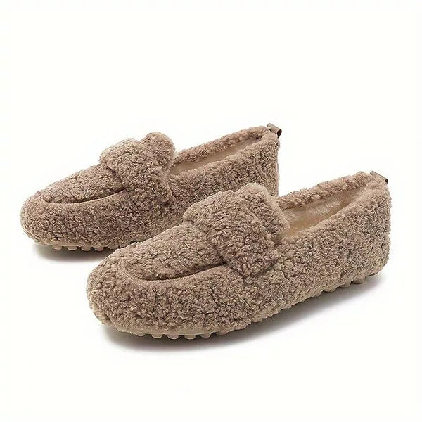 LuxeFur | Pluche Mocassin Slippers