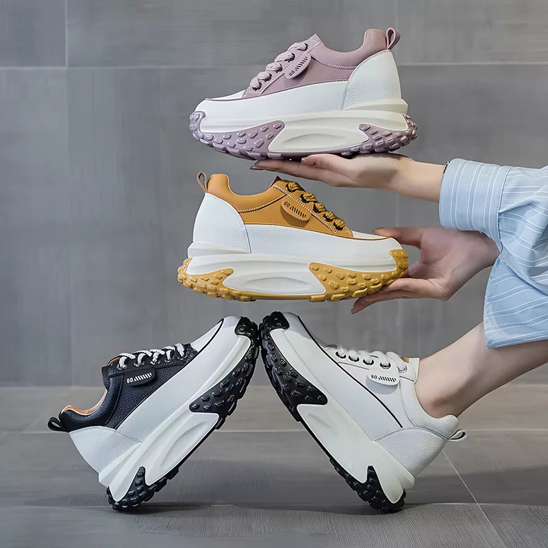 Elevique | Leren sneakers