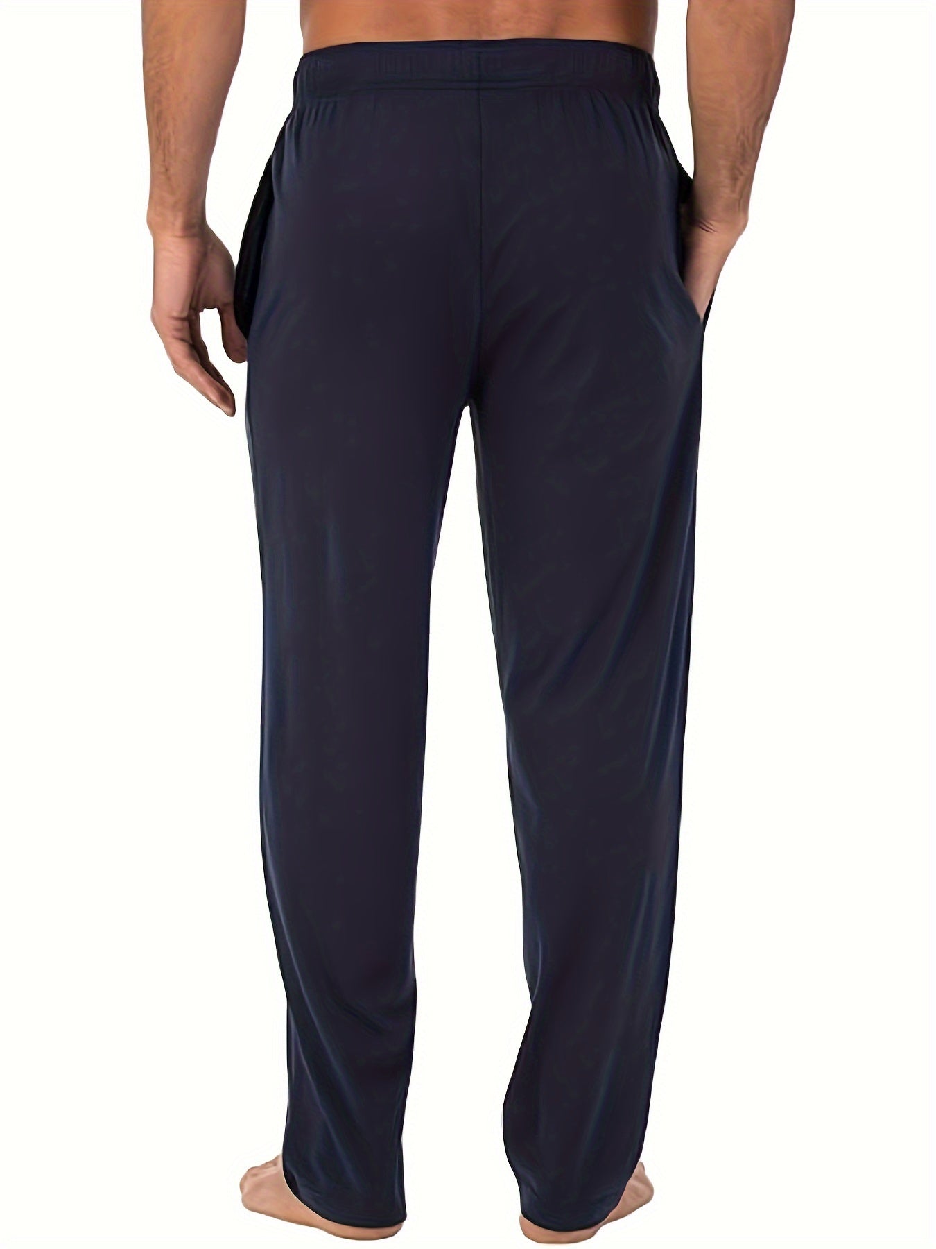 Matteo | Comfortabele heren pyjamabroek in effen kleur