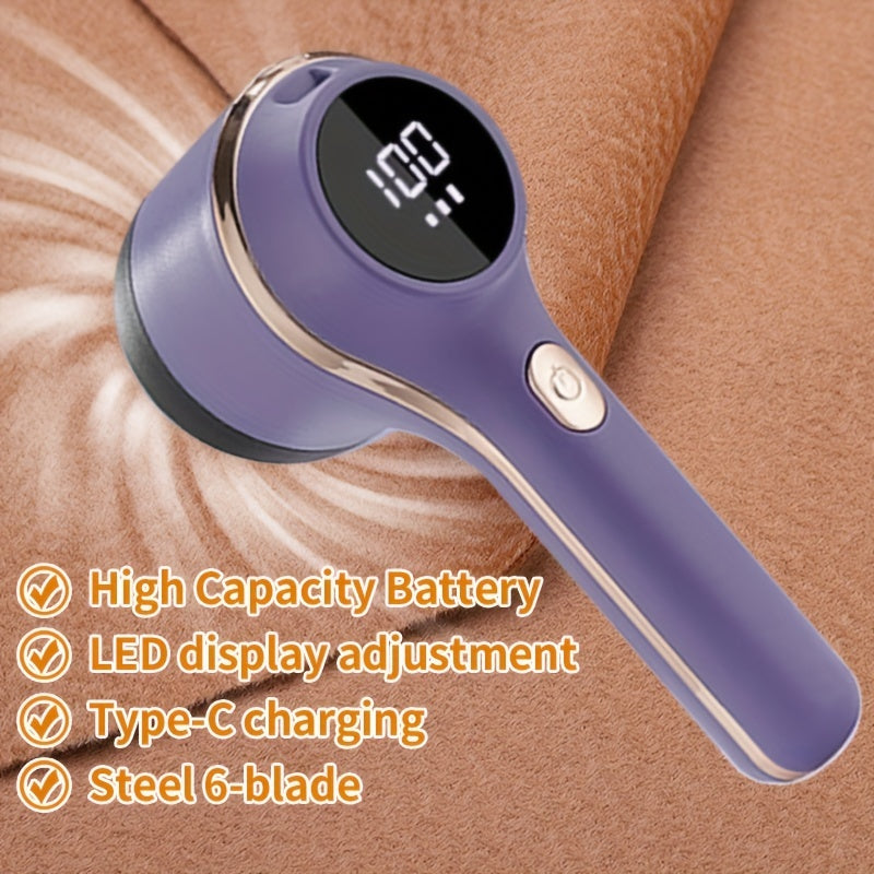 FluffErase | USB Oplaadbaar Scheerapparaat voor Kleding, Meubels & Beddengoed