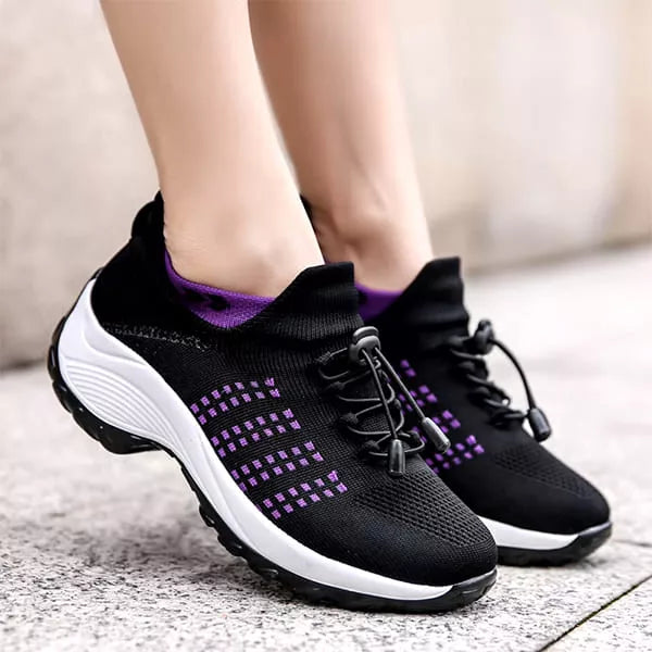 AirLuxe | Ademende Casual Sok Sneakers voor Vrouwen