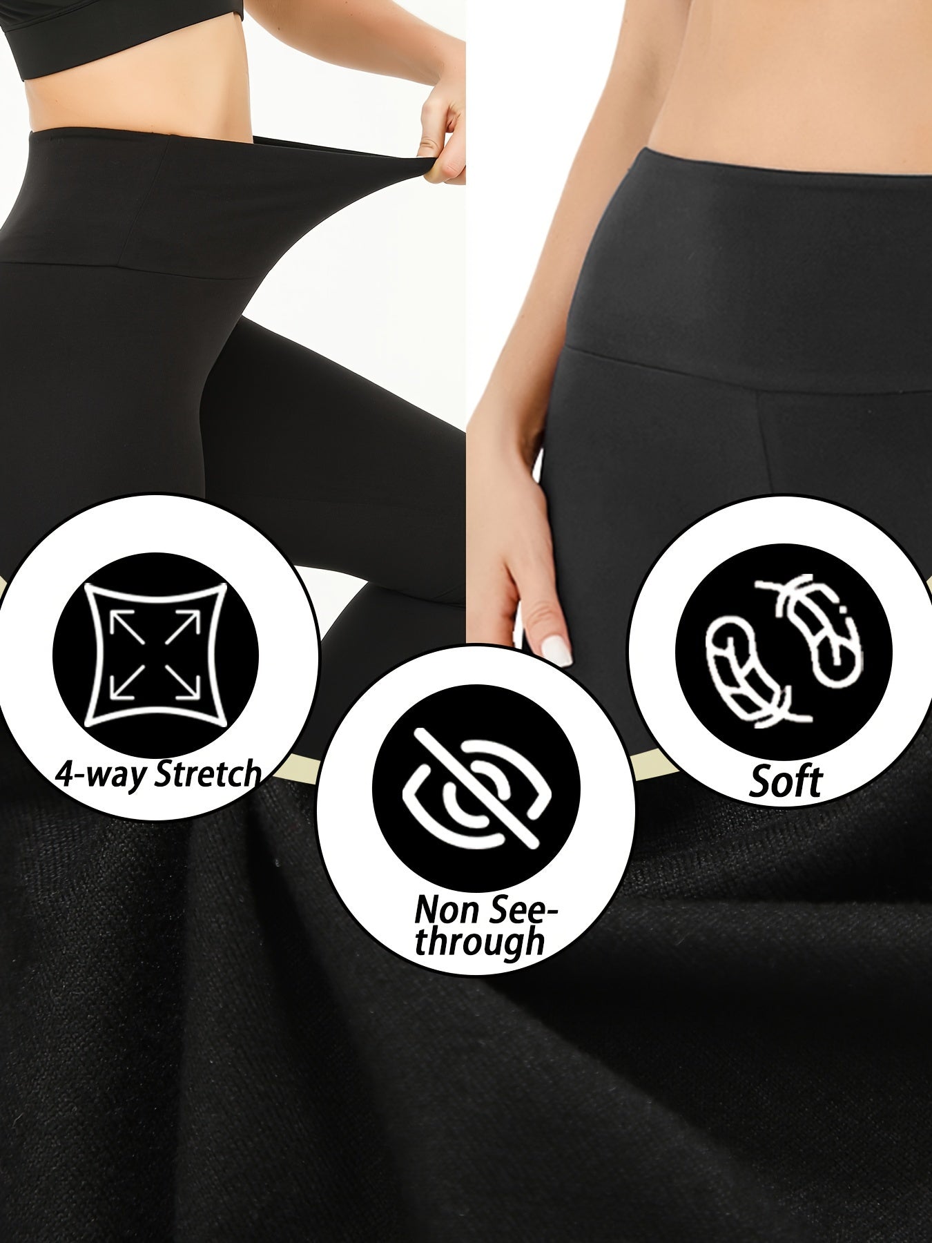 SlimFlex | 5-pack Legging met hoge taille