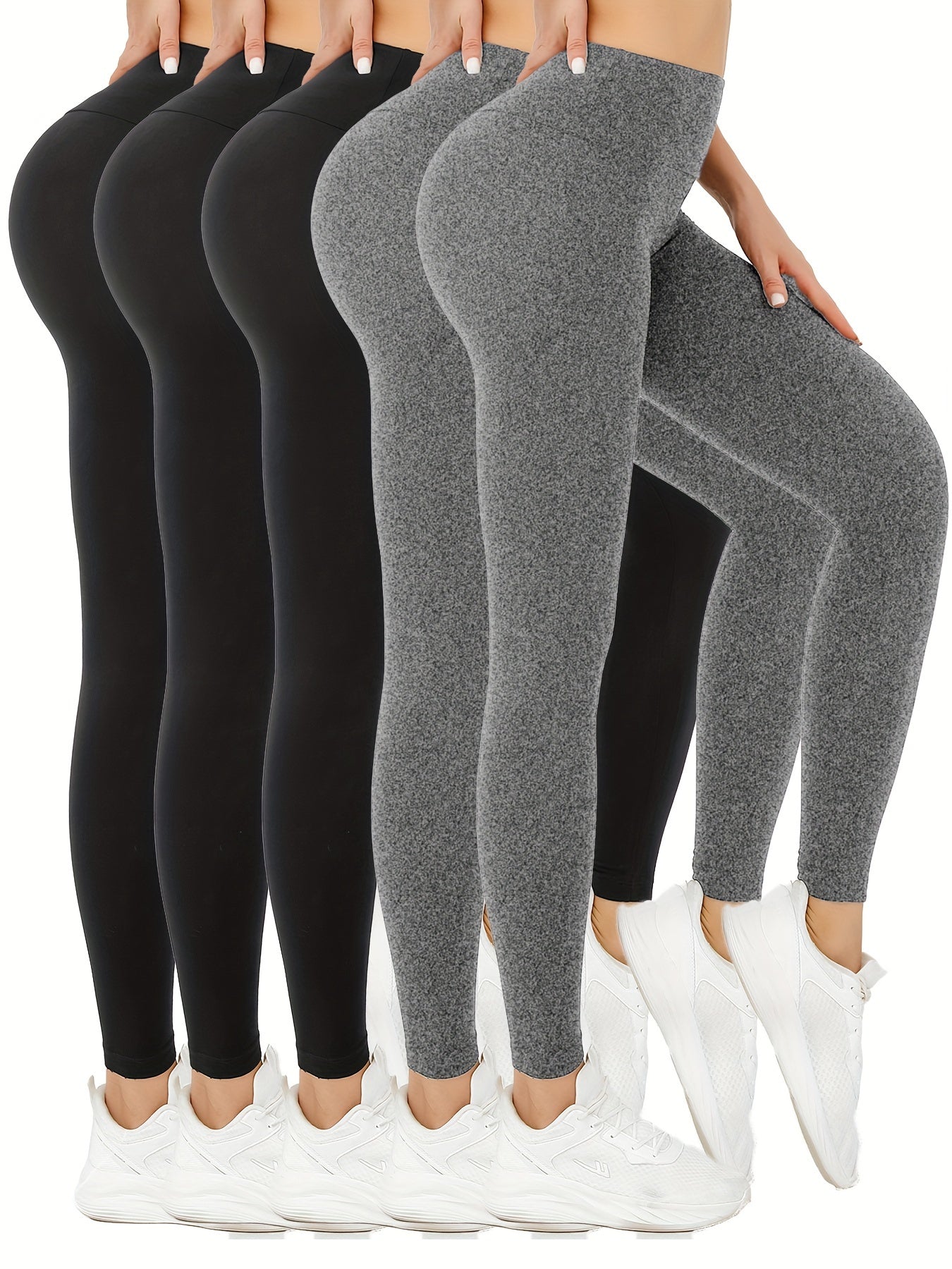 SlimFlex | 5-pack Legging met hoge taille