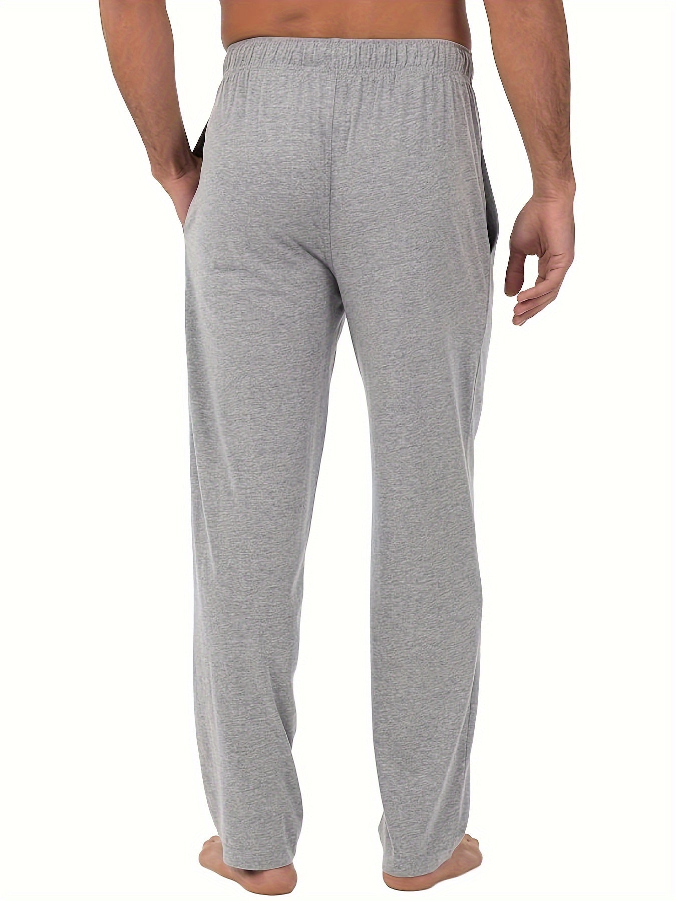 Matteo | Comfortabele heren pyjamabroek in effen kleur
