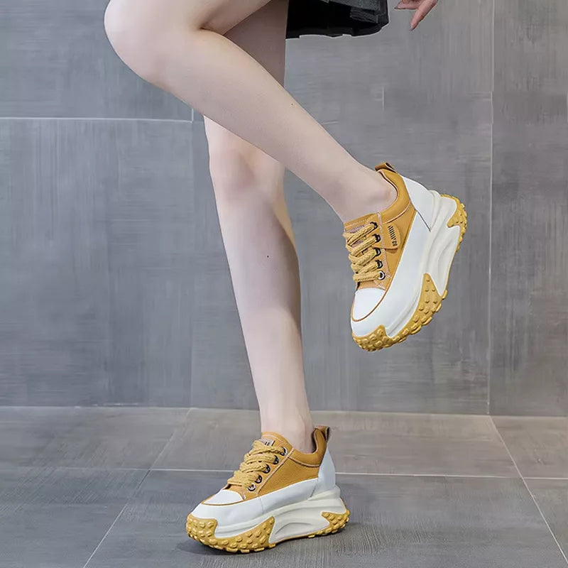 Elevique | Leren sneakers