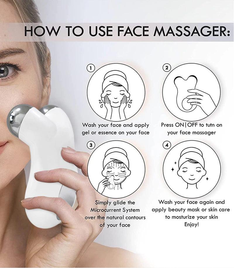 FirmLift - Microstroom Gezichtsmassager - whambeauty