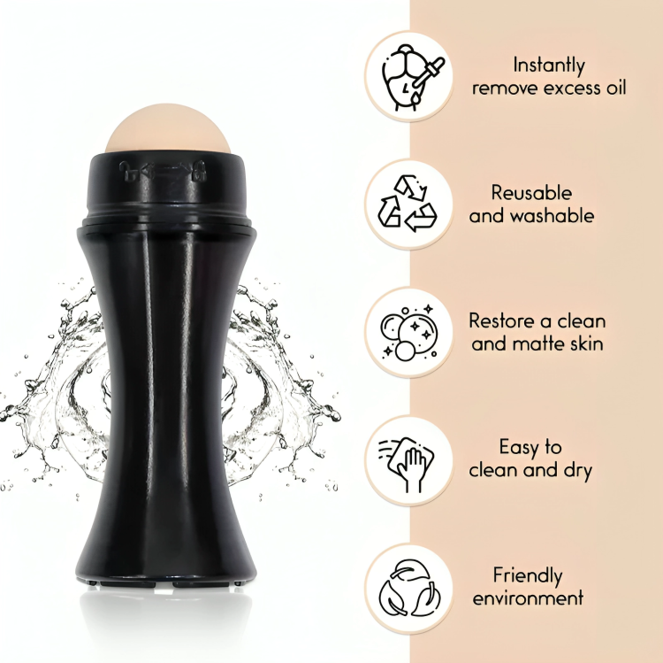 MatteGlow | Olie-absorberende Glansvrije gezichtsroller