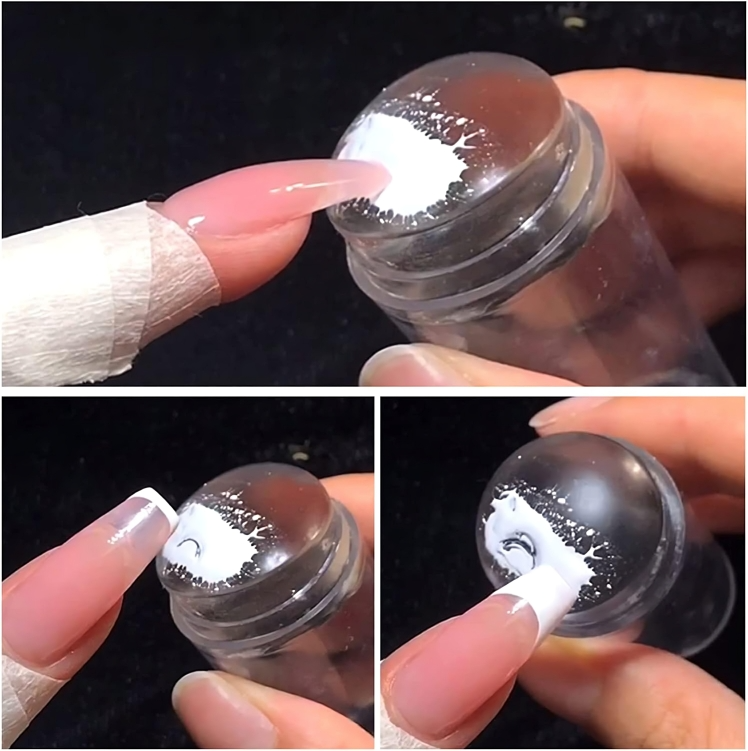 TipStamp | French tip manicure stempelset