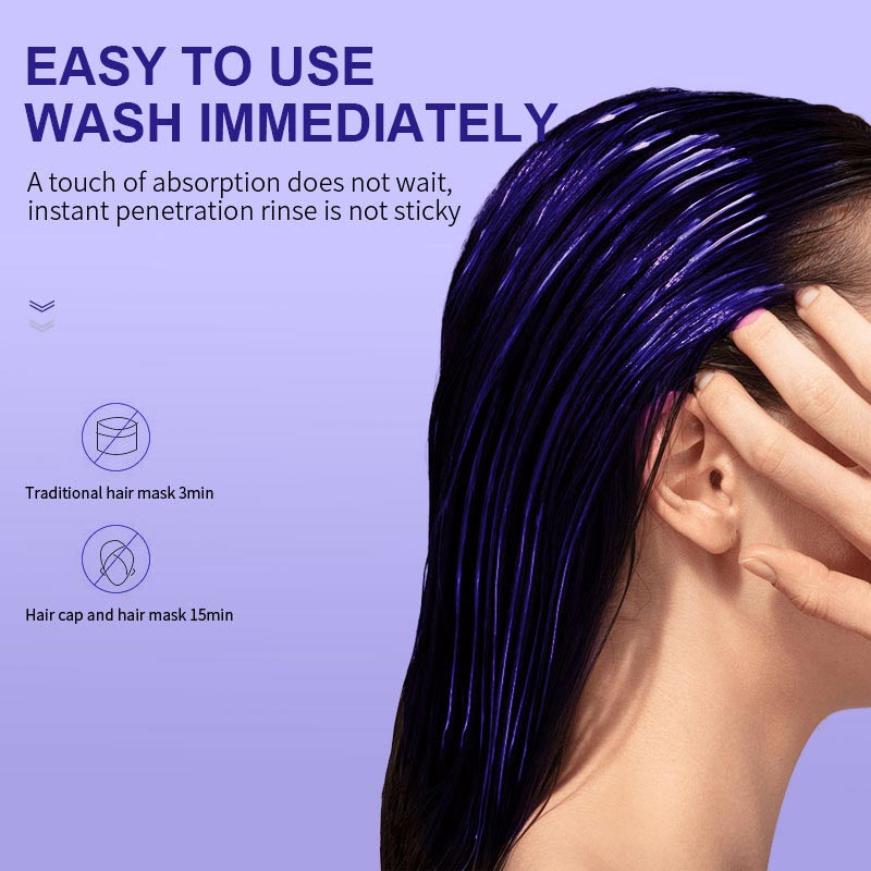 GlowMask | Neutraliseert onmiddellijk gele tinten voor stralend, glanzend haar