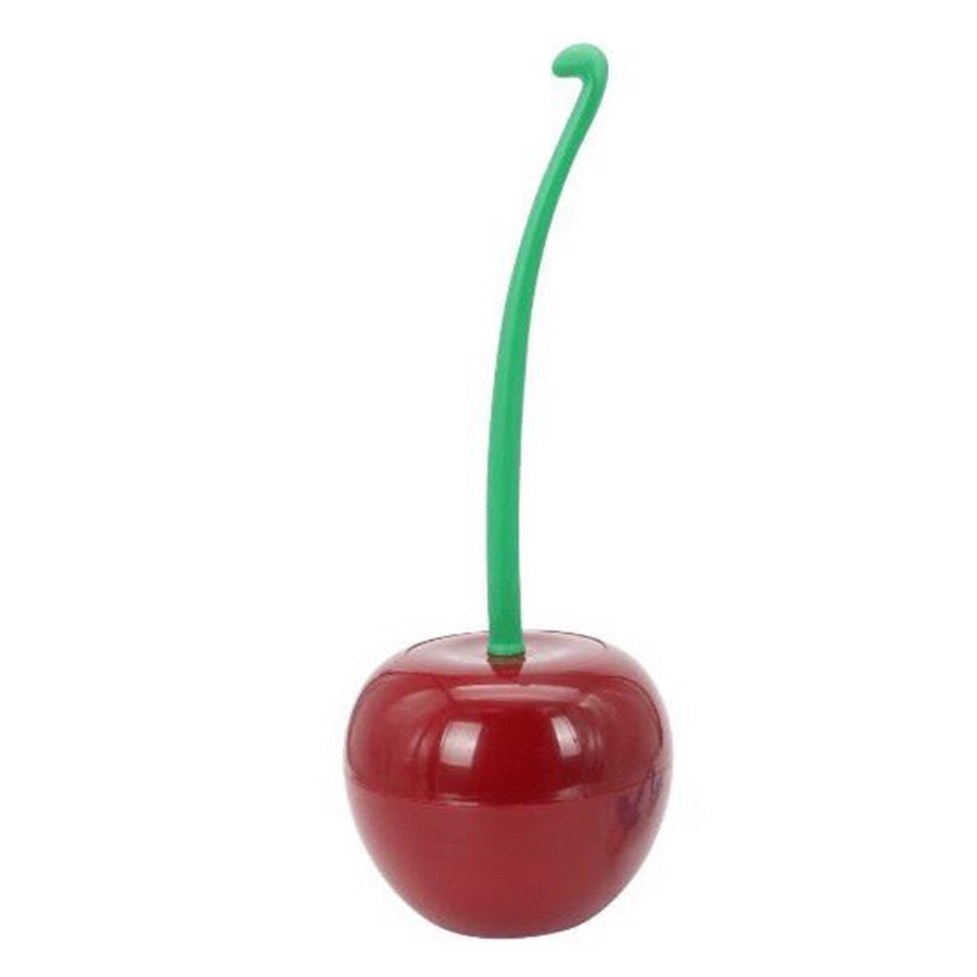 CherryFlush | Elegante Kersen Toiletborstelgarnituur