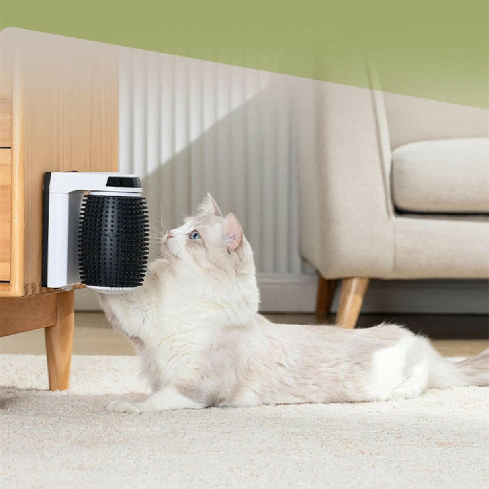 FurEase | Zelfverzorgende Kattenhoekborstel