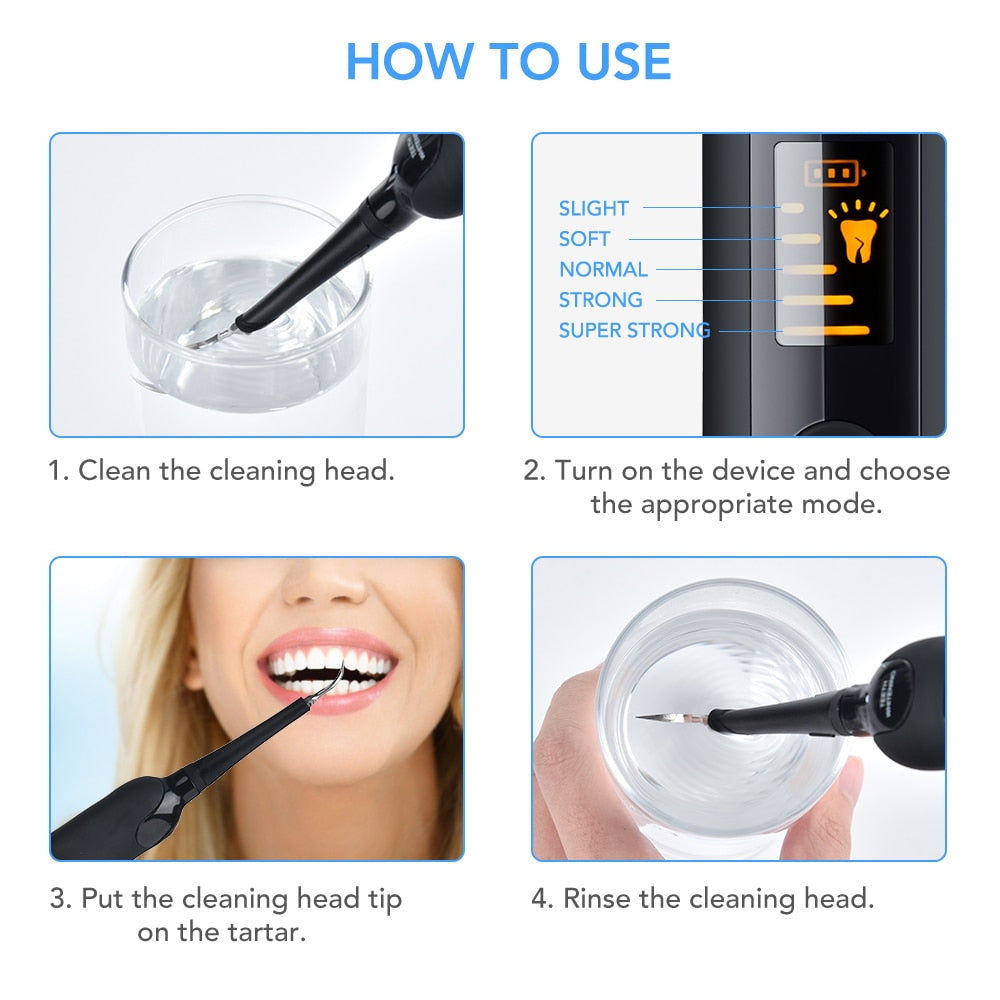 BrightSmile | Elektrische Plaque Flosser