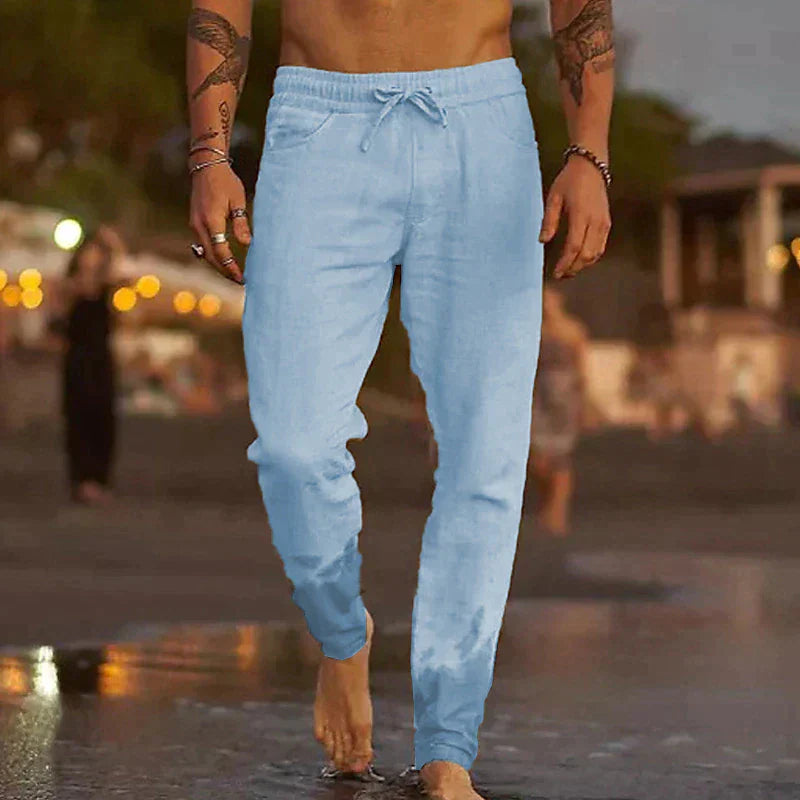 Aeravor | Comfortabele Linnen Broek voor Mannen