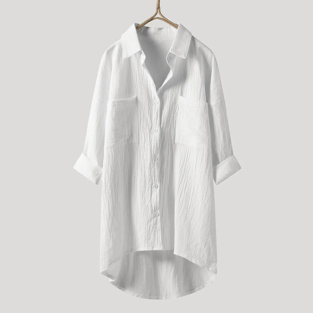 Elunora | Elegante Lange Mouwen Blouse