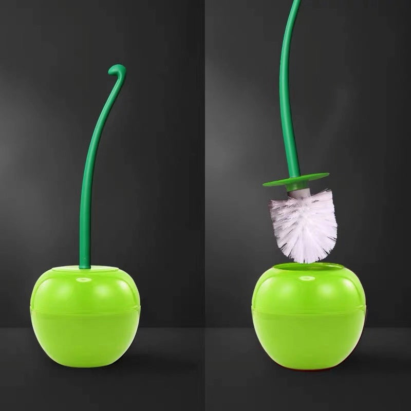 CherryFlush | Elegante Kersen Toiletborstelgarnituur