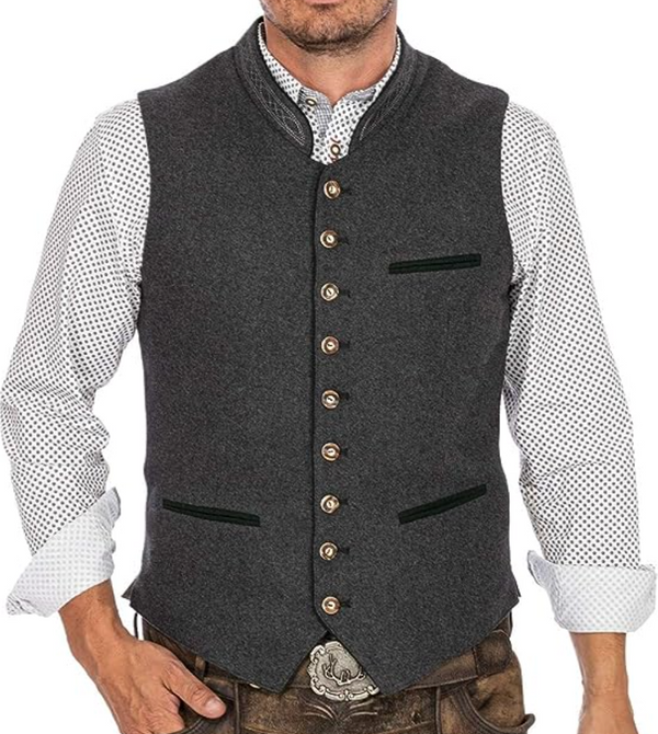 Valtenhof | Elegante Heren Trachtenweste