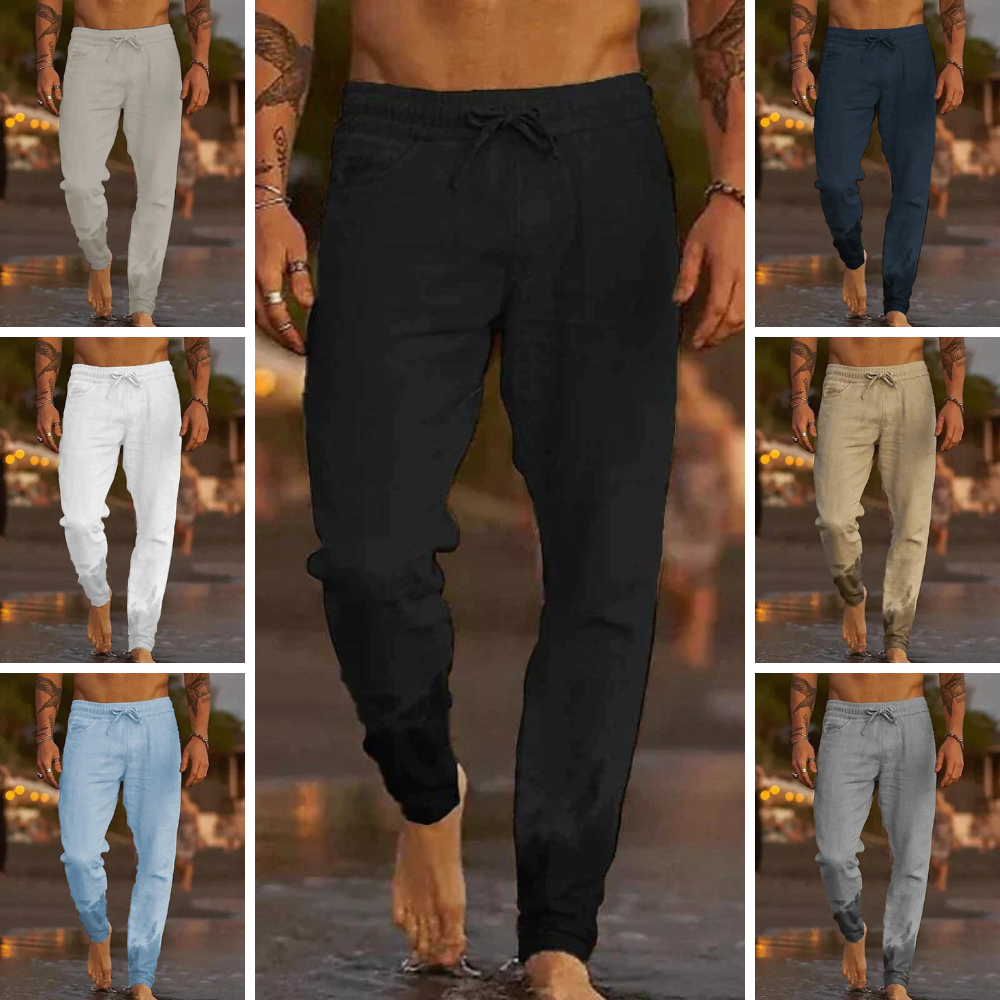 Aeravor | Comfortabele Linnen Broek voor Mannen