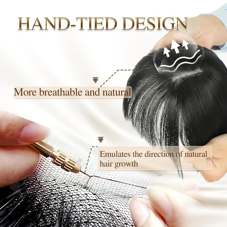 CrownLift | Volumizing haar topper pruik