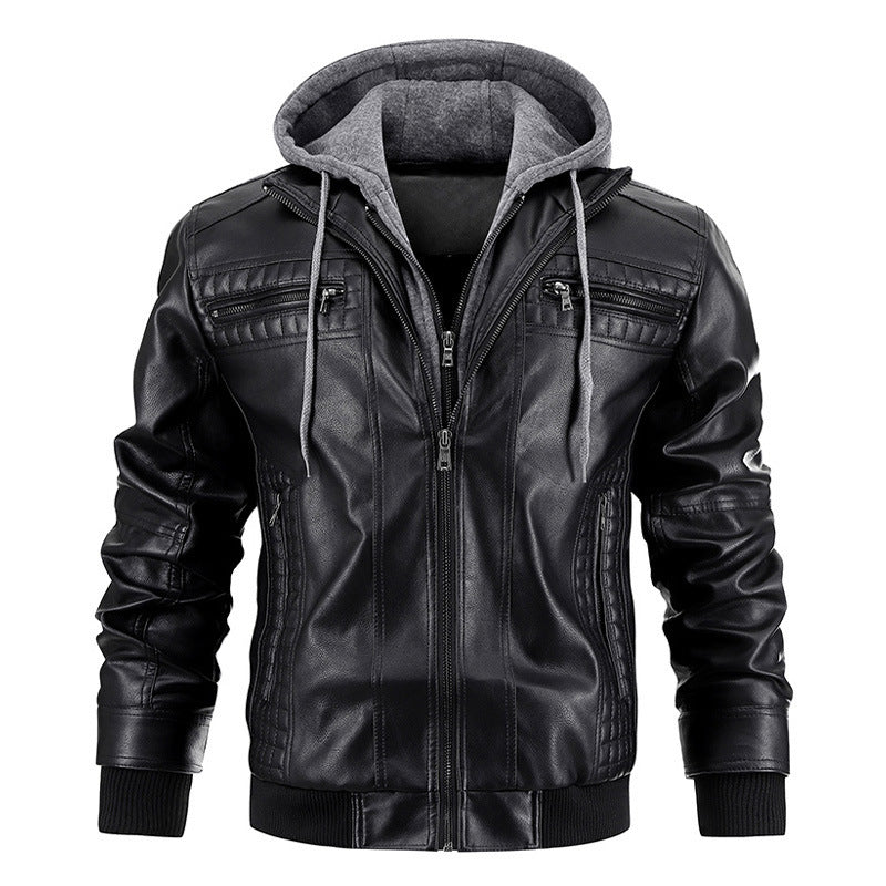 Velmorn | Luxe leren winterjas voor mannen