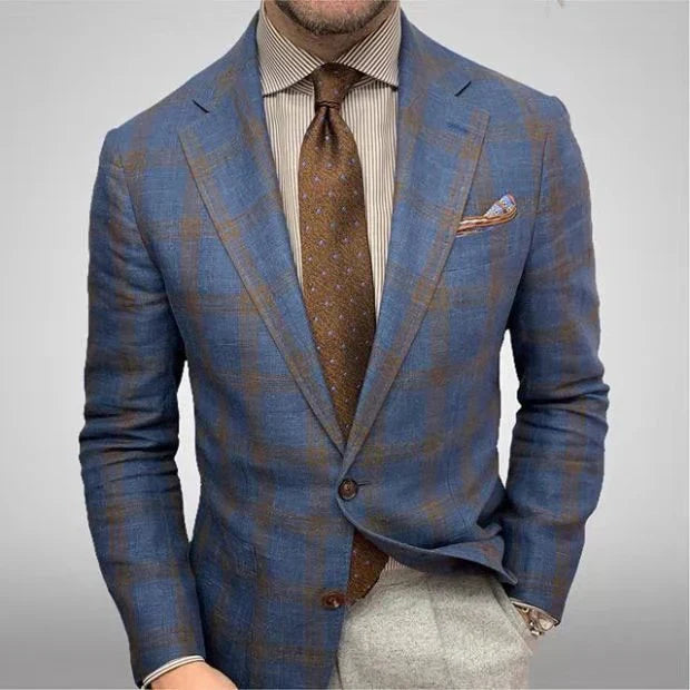 Venciero | Stijlvolle Geruite Blazer voor Heren