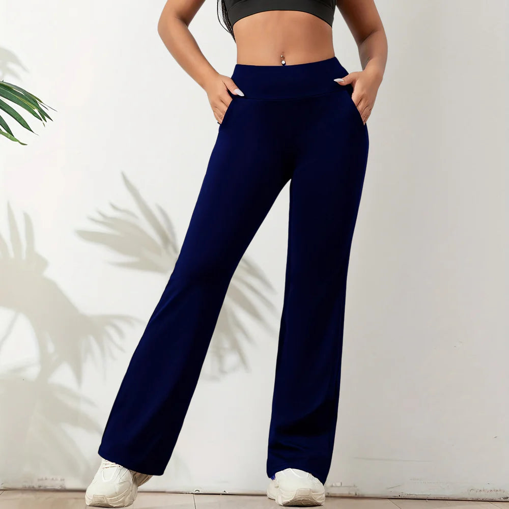 Olivia | Comfortabele, stijlvolle en flexibele Yoga Flare Pants voor elke houding