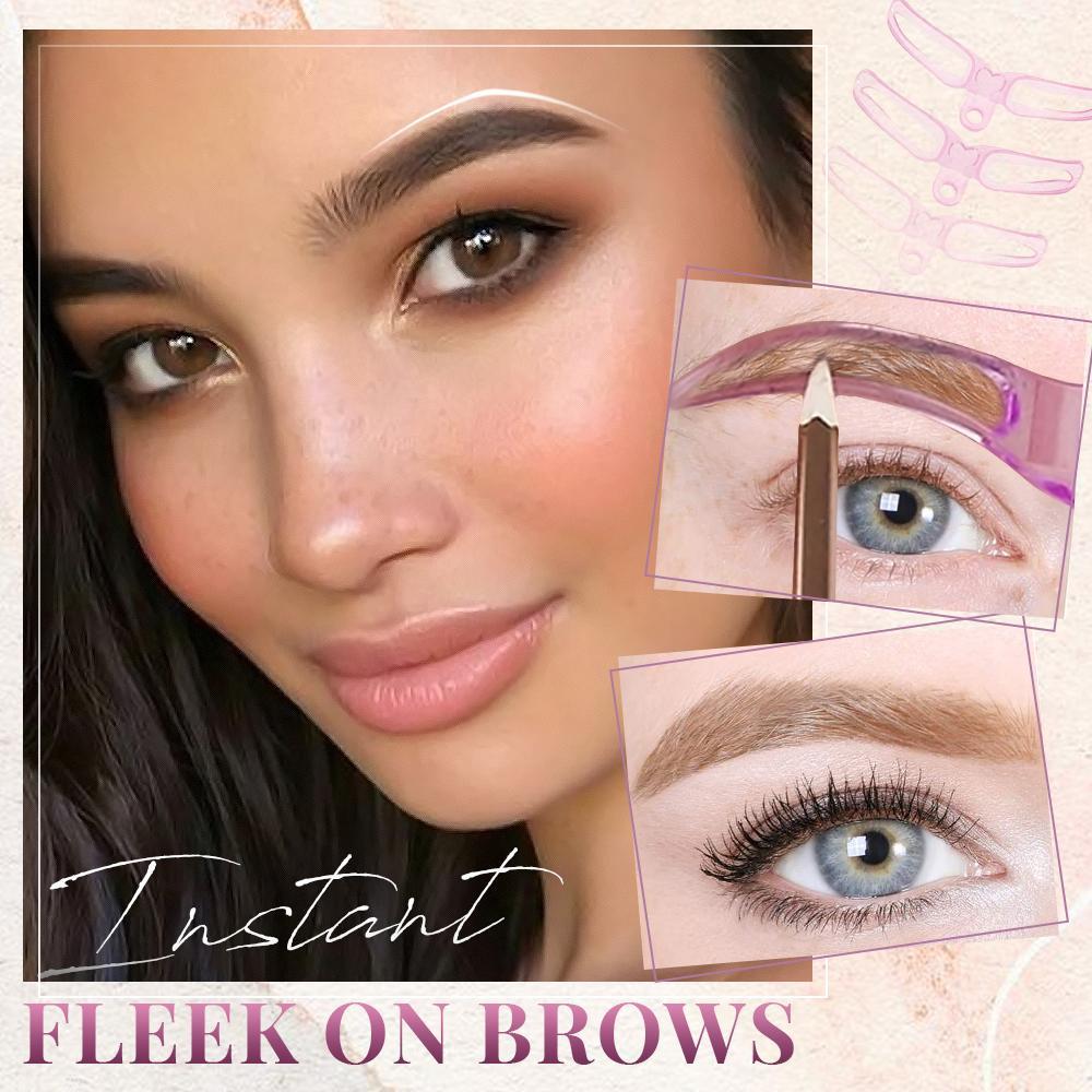 Instant FleekOn Eyebrow Stencil - whambeauty