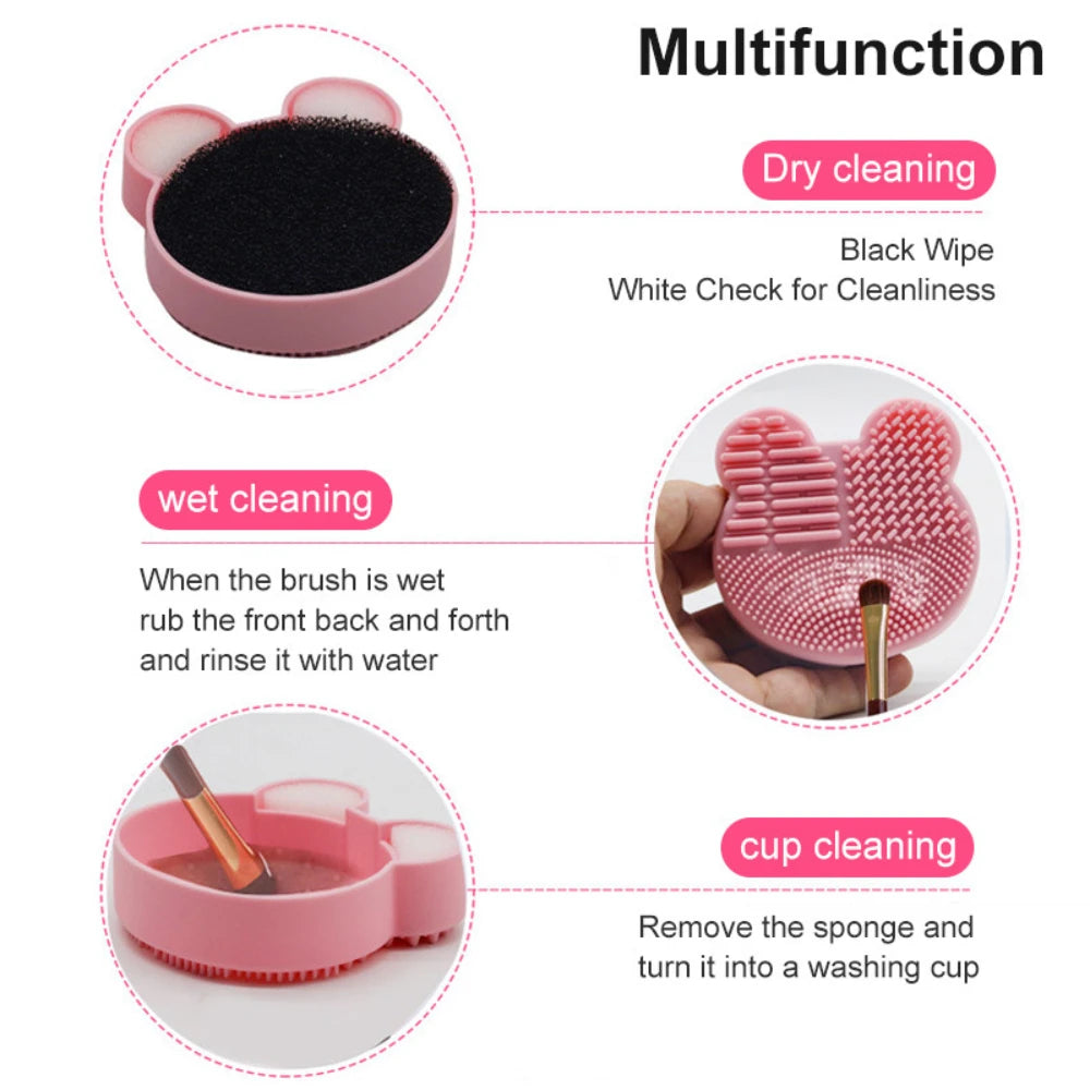 BrushClean | Make-up borstelreiniger Pad