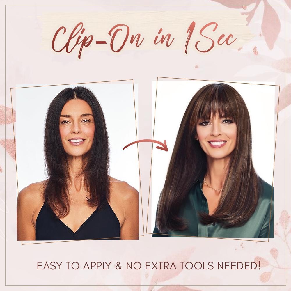 Clip-In Natural Seamless Wig - whambeauty