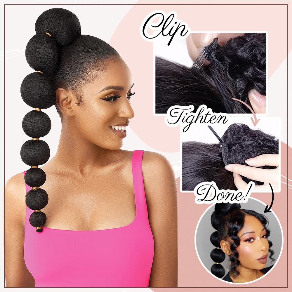 Bubbles Ponytail Extension - whambeauty