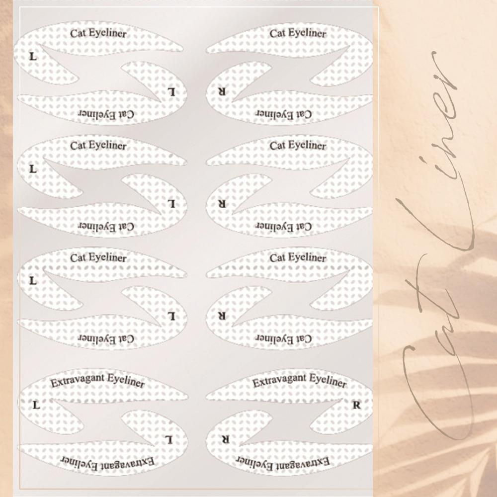 GlamourLook - Moeiteloos Perfect Oogschaduw Eyeliner Stencil - whambeauty