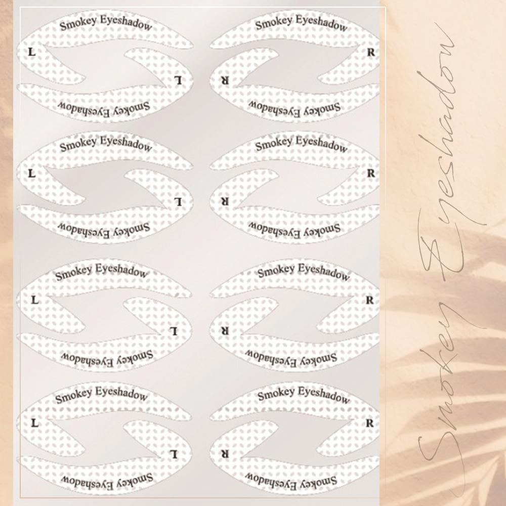 GlamourLook - Moeiteloos Perfect Oogschaduw Eyeliner Stencil - whambeauty