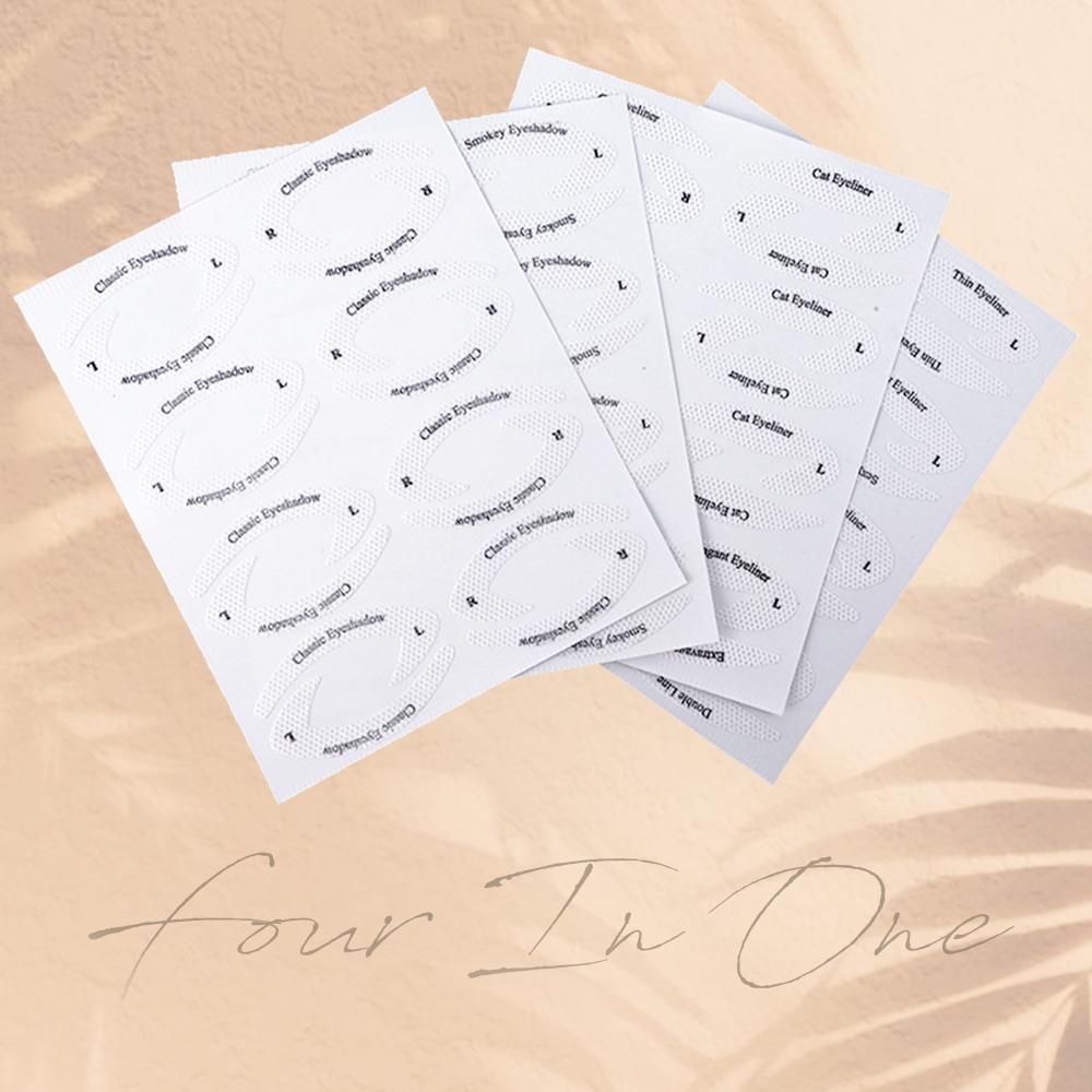 GlamourLook - Moeiteloos Perfect Oogschaduw Eyeliner Stencil - whambeauty