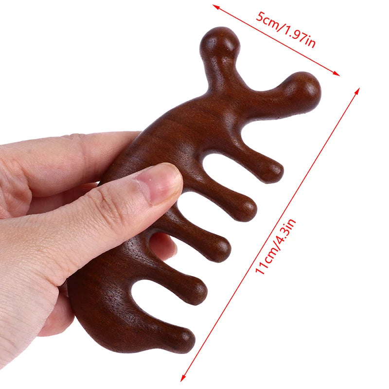 CombRelax | Sandelhout Massage Kam