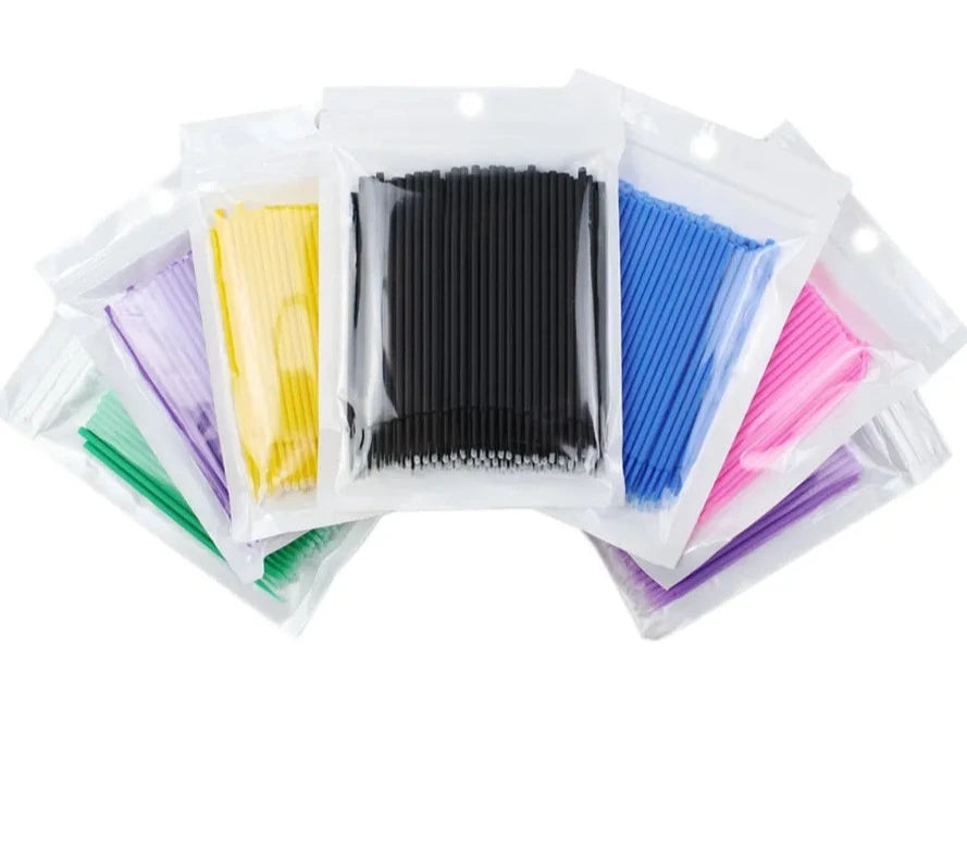 LashBrush | Wimperkwastjes voor eenmalig gebruik Zwabbertje