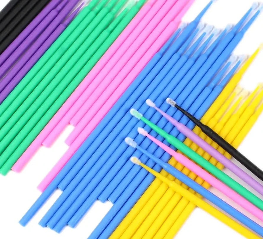 LashBrush | Wimperkwastjes voor eenmalig gebruik Zwabbertje