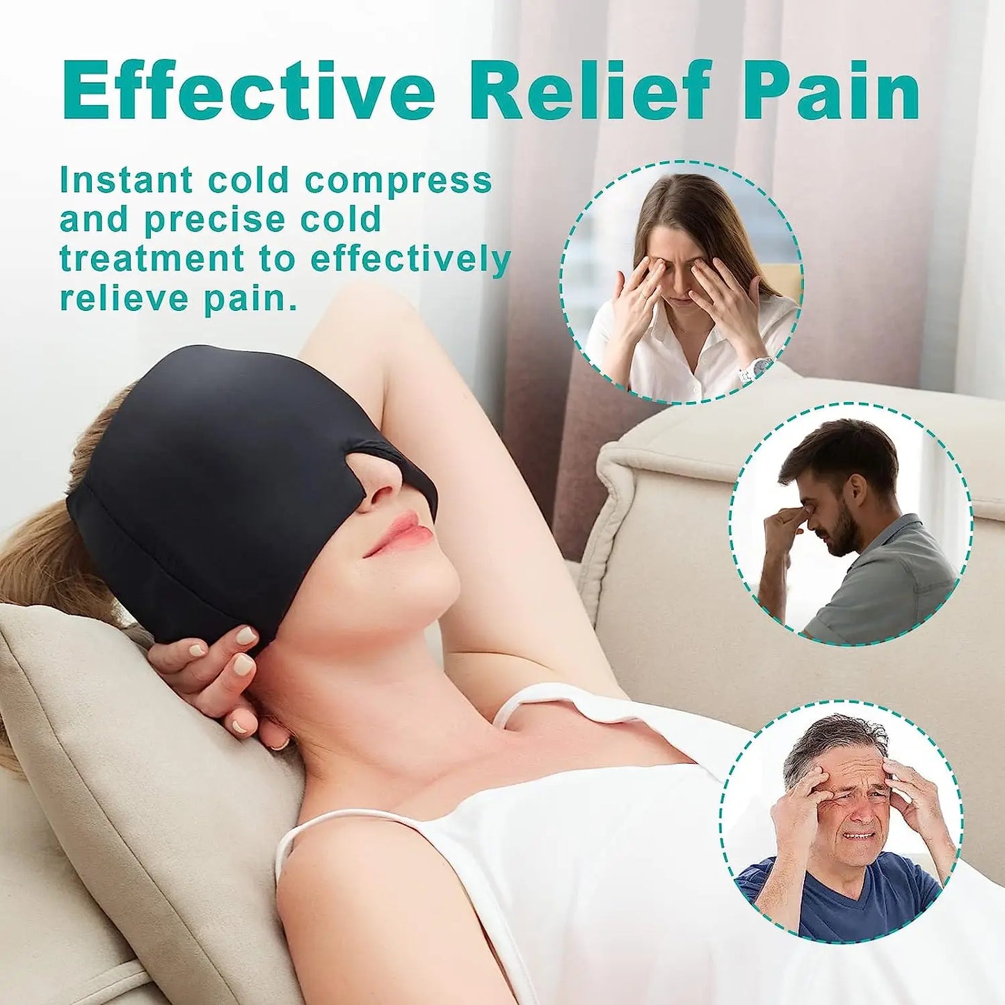 MigraineRelief | Migraine verlichtingshoed
