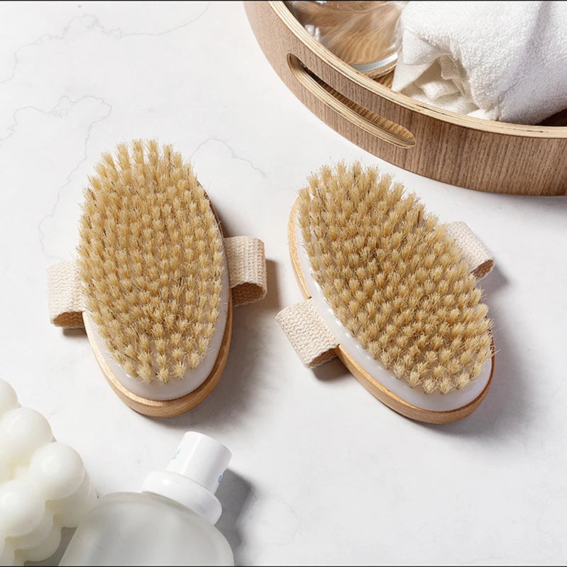 NaturalGlow | Borstel van natuurlijk varkenshaar