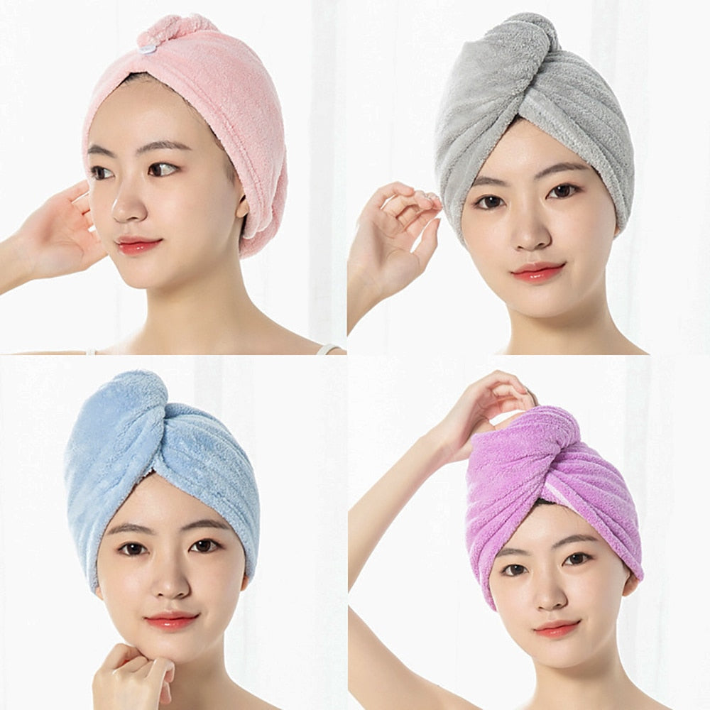 DreaMie I Microvezel haarhanddoek turban - whambeauty