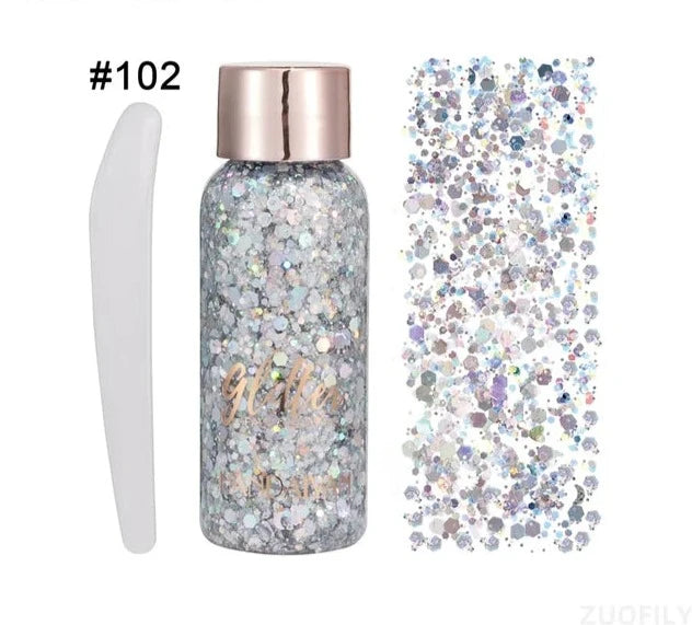 BeautyShimmer | Multifunctionele glittergel kunst