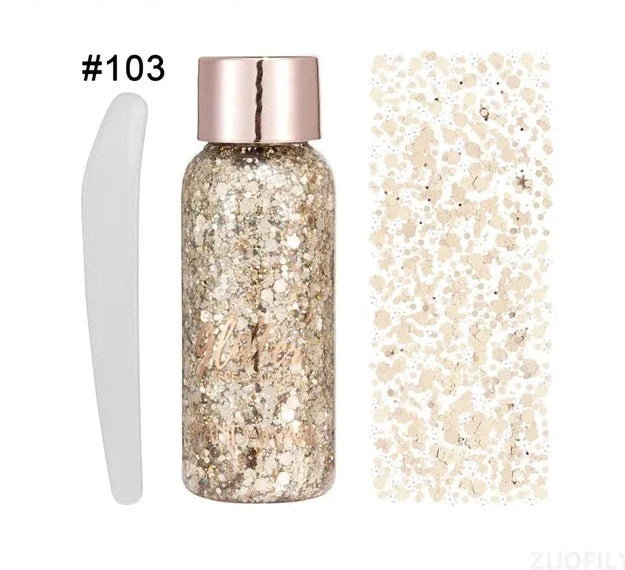 BeautyShimmer | Multifunctionele glittergel kunst